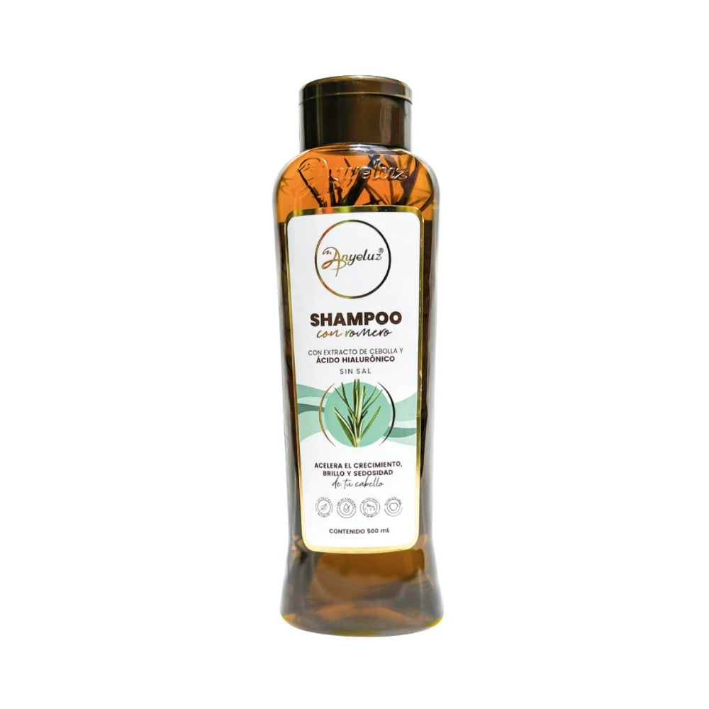 SHAMPOO ANYELUZ ROMERO SIN SAL FRASCO 500 ML