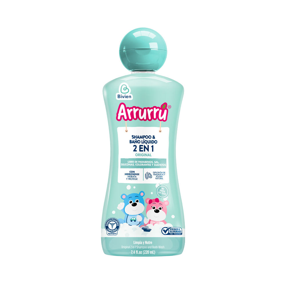 SHAMPOO ARRURRU EXPLOSION DE FRAGANCIA FRASCO 220 ML