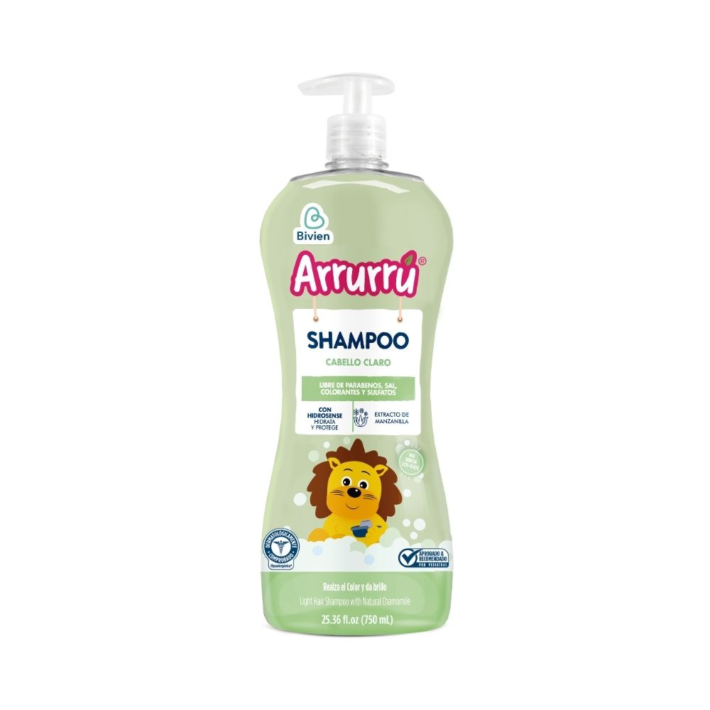 SHAMPOO ARRURU CABELLO CLARO FRASCO 750 ML