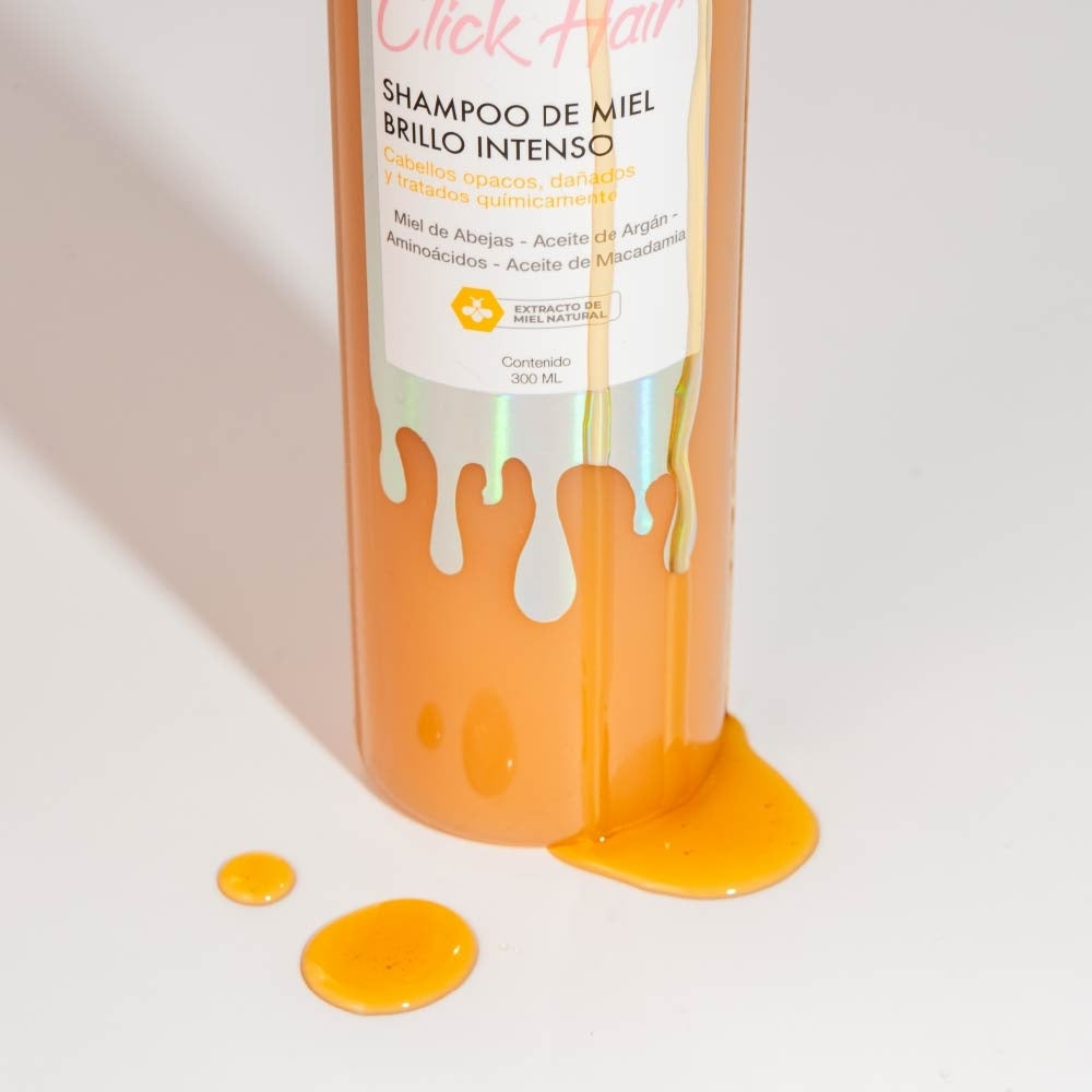 SHAMPOO DE MIEL CLICK HAIR FRASCO 300 ML