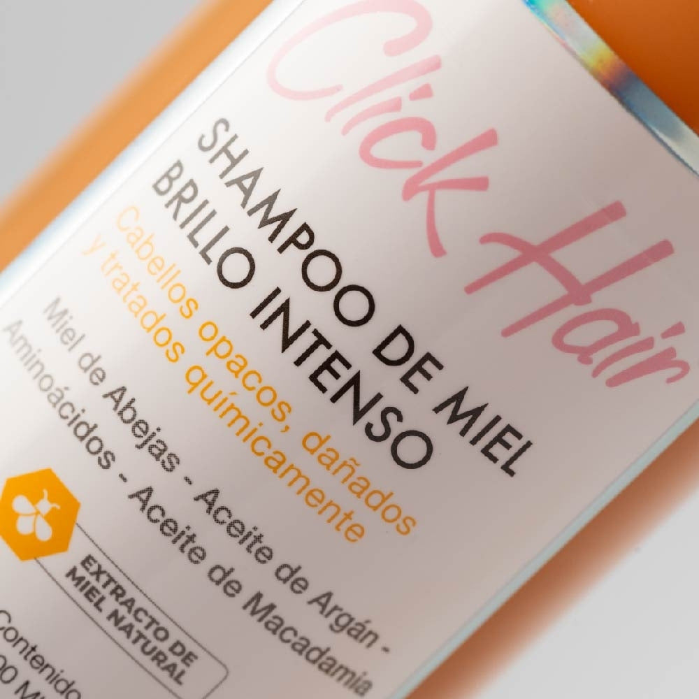 SHAMPOO DE MIEL CLICK HAIR FRASCO 300 ML