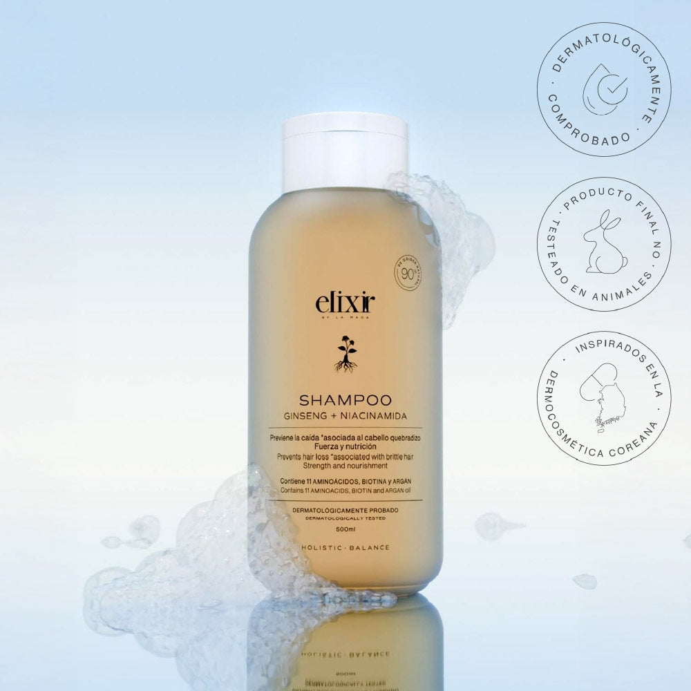 SHAMPOO ELIXIR GINSENG+NIACINAMIDA POTE 500 ML
