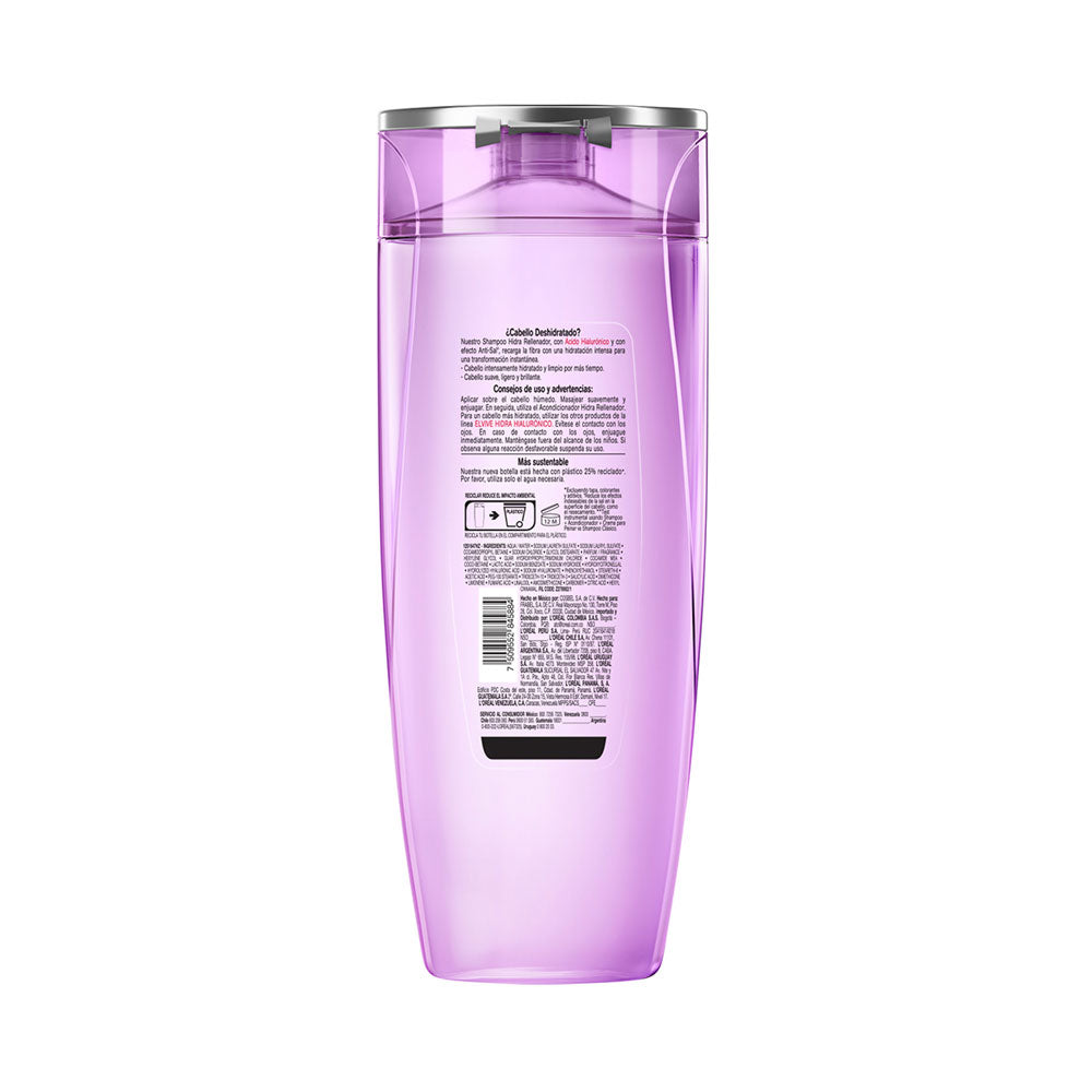 SHAMPOO ELVIVE HIDRA HIALURONICO FRASCO 370 ML