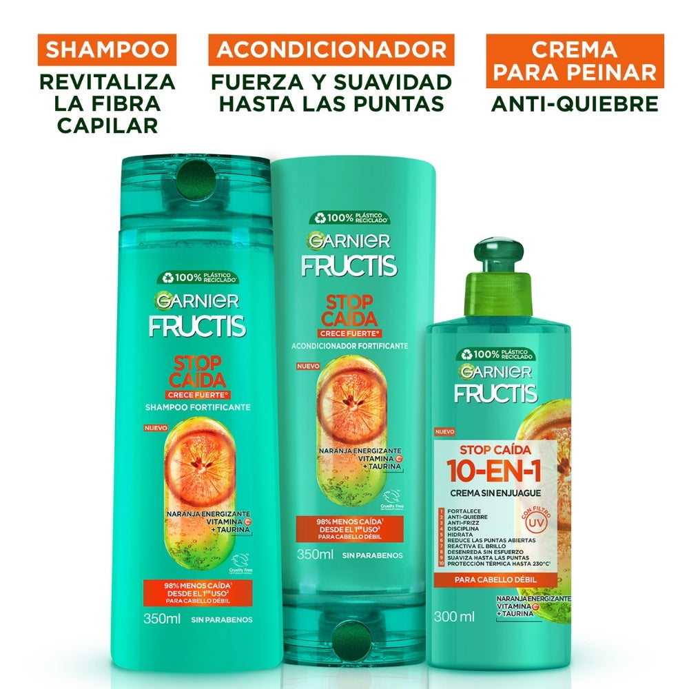 SHAMPOO FRUCTIS STOP CAIDA CRECE FUERTE FRASCO 350 ML