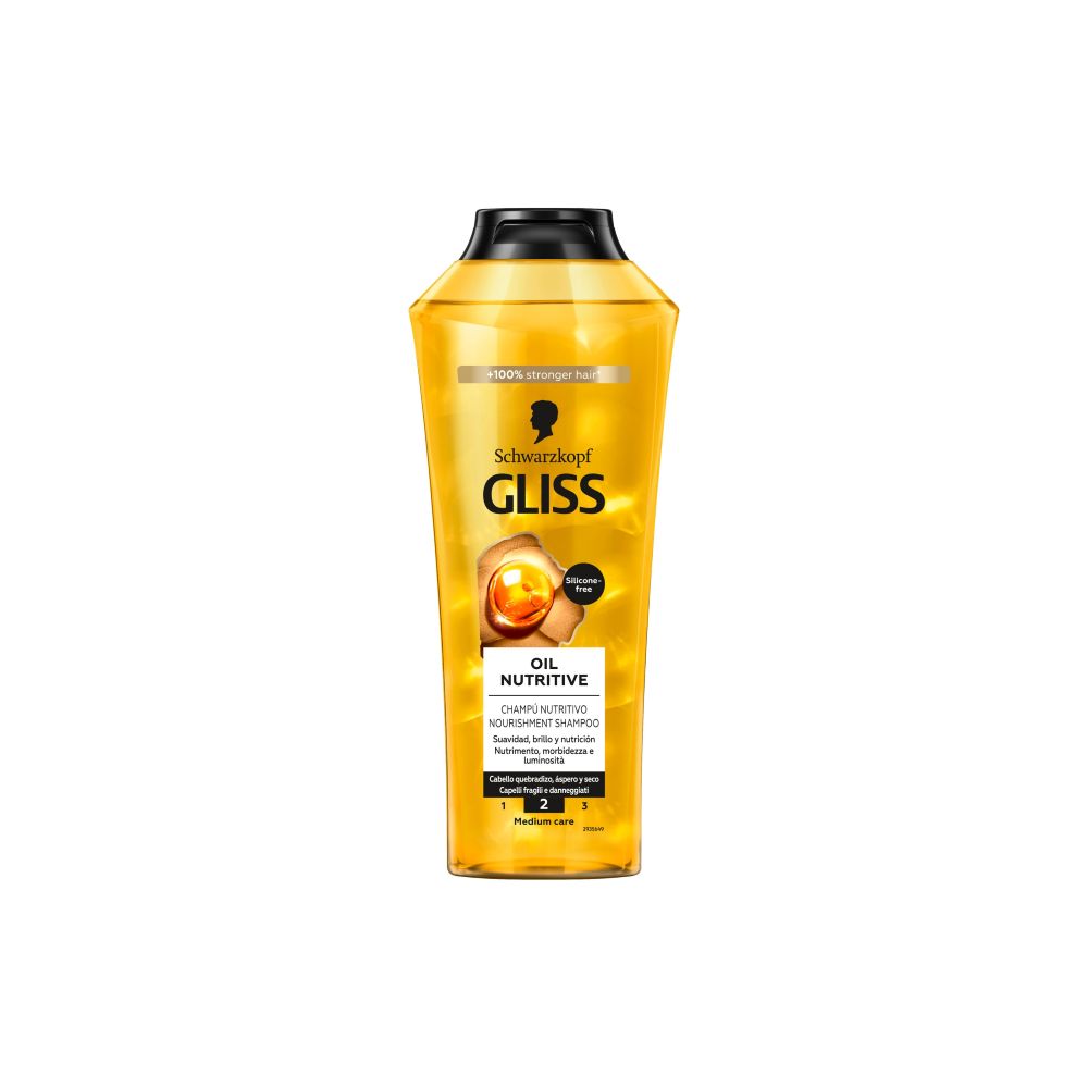 SHAMPOO GLISS OIL NUTRITIVE FRASCO 400 ML