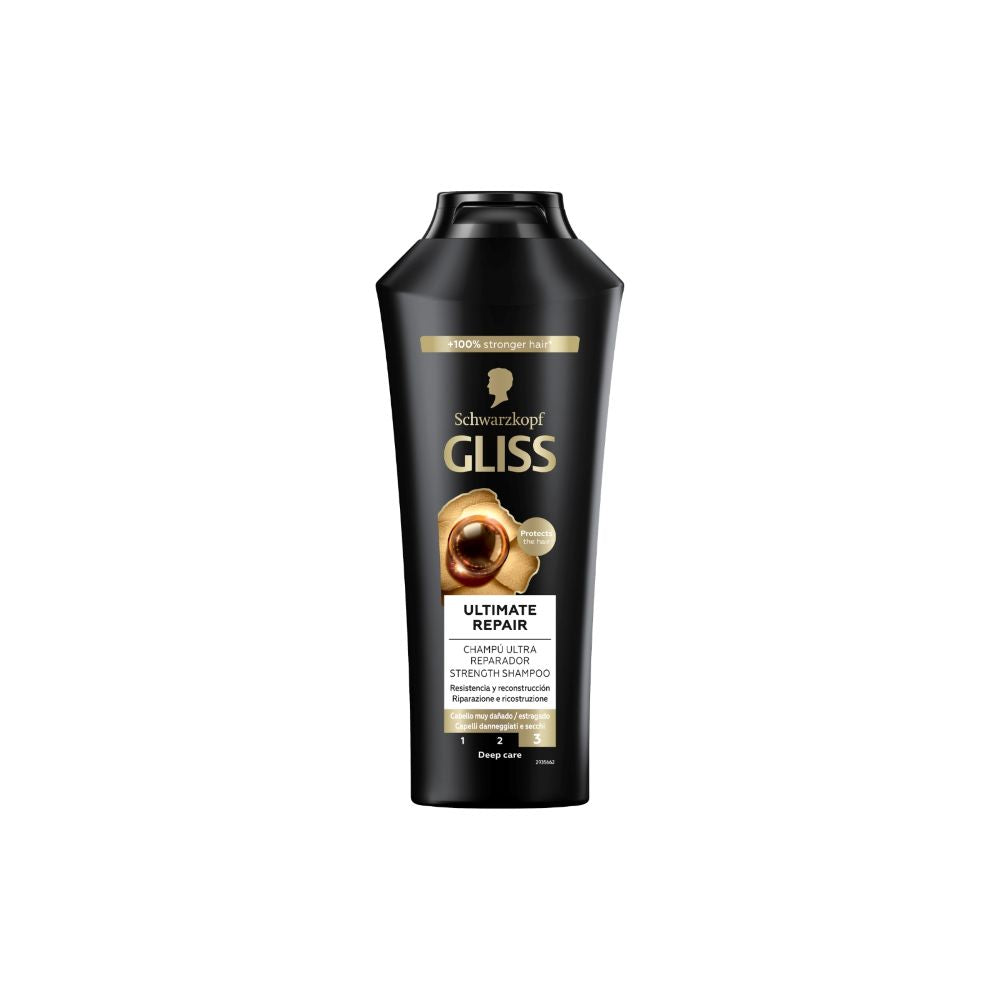 SHAMPOO GLISS ULTIMATE REPAIR FRASCO 400 ML