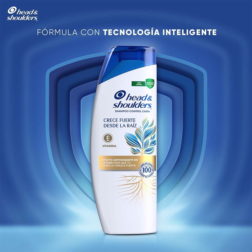SHAMPOO HYS CRECE FUERTE DESDE LA RAÍZ FRASCO 375 ML