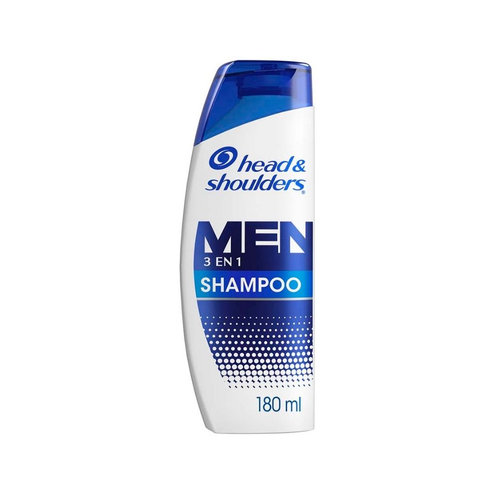 SHAMPOO HYS MEN 3 EN1 FRASCO 180 ML