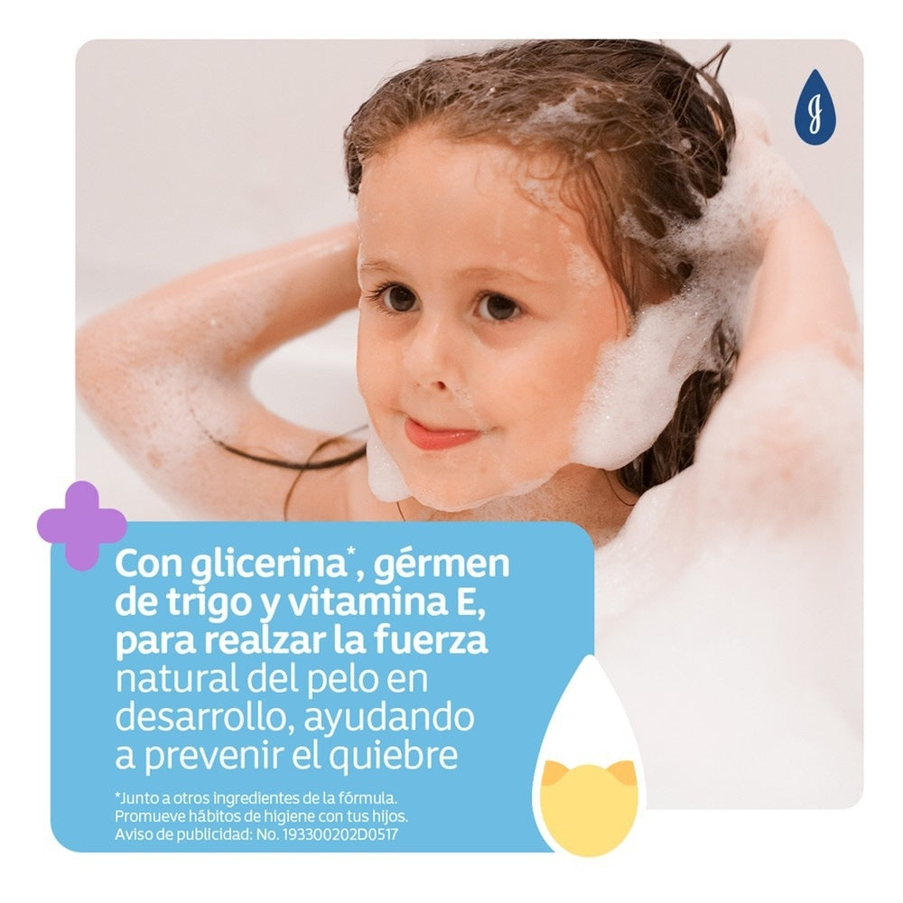 SHAMPOO JOHNSONS BABY FUERZA Y VITAMIN FRASCO 200 ML