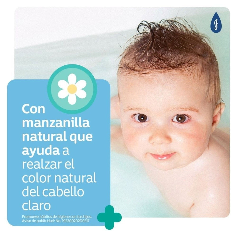 SHAMPOO JOHNSONS CABELLO CLARO FRASCO 200 ML