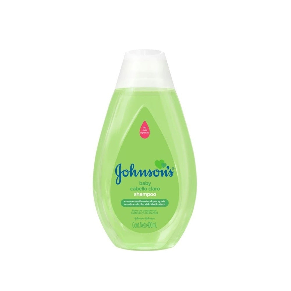 SHAMPOO JOHNSONS CABELLO CLARO FRASCO 400 ML