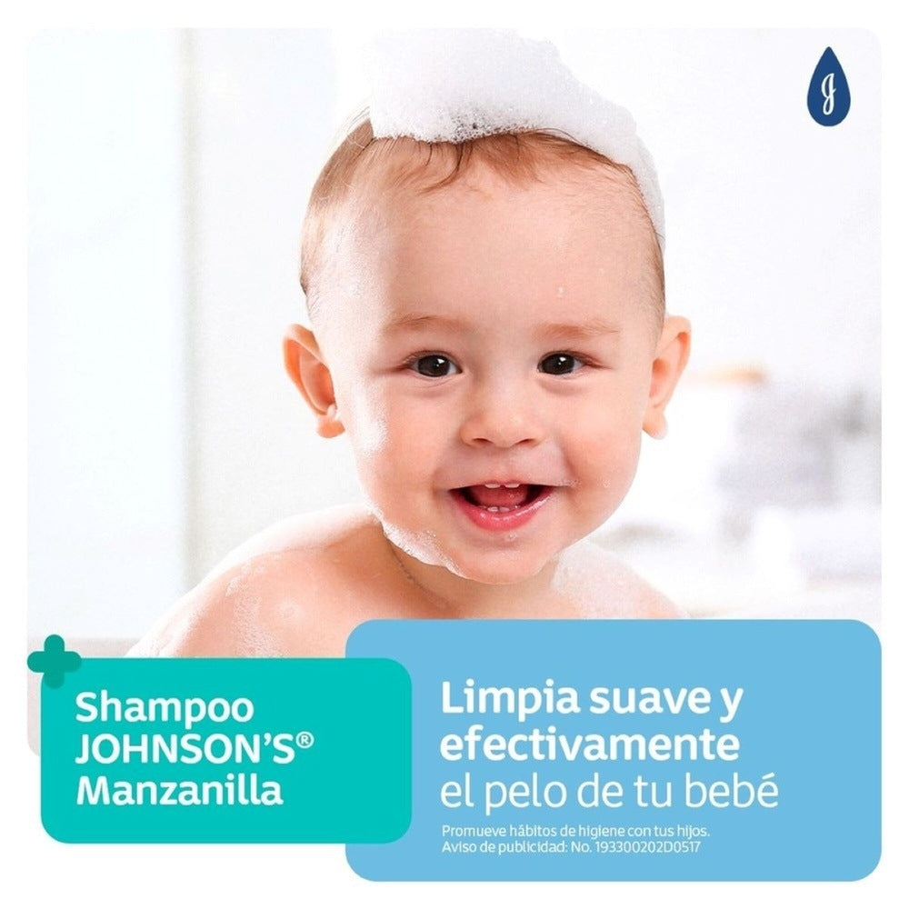 SHAMPOO JOHNSONS CABELLO CLARO FRASCO 750 ML