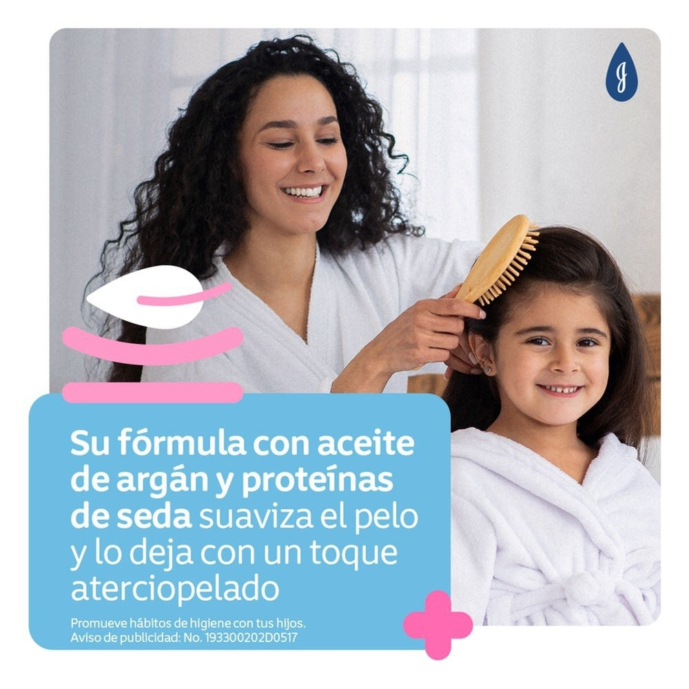 SHAMPOO JOHNSONS GOTAS BRILLO FRASCO 750 ML