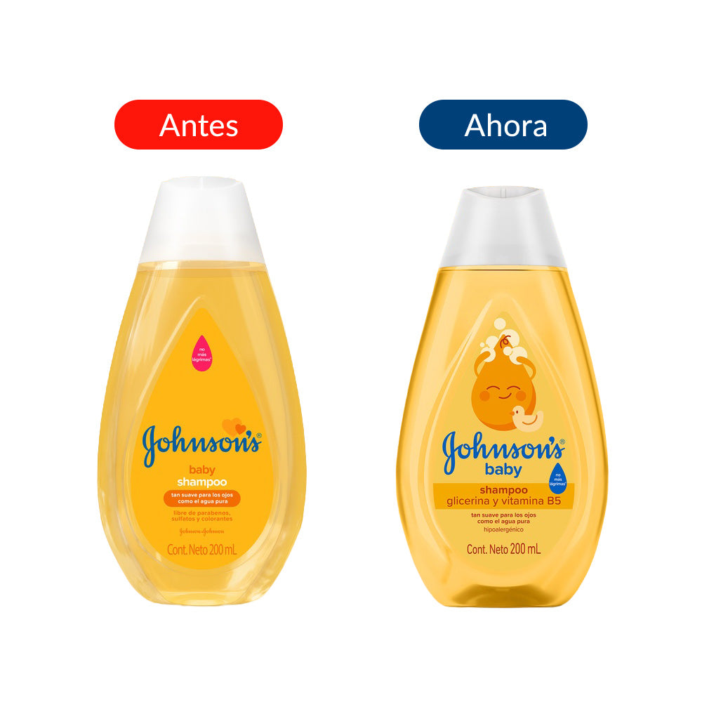 SHAMPOO JOHNSONS ORIGINAL FRASCO 200 ML