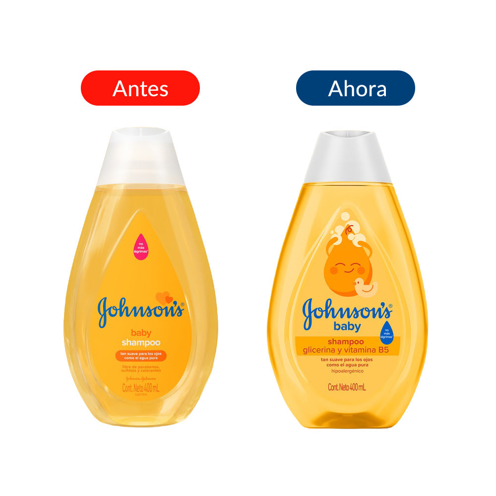 SHAMPOO JOHNSONS ORIGINAL FRASCO 400 ML