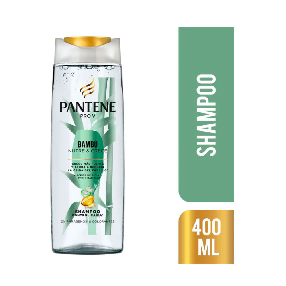 SHAMPOO PANTENE CONTROL CAIDA BAMBU FRASCO 400 ML