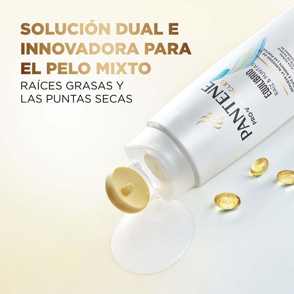 SHAMPOO PANTENE EQUILIBRIO RAIZ&PUNTAS FRASCO 300 ML