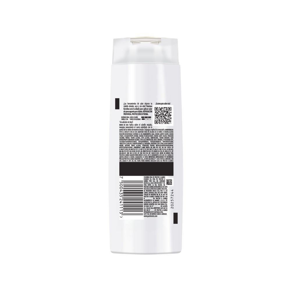 SHAMPOO PANTENE KERATINA FRASCO 300 ML