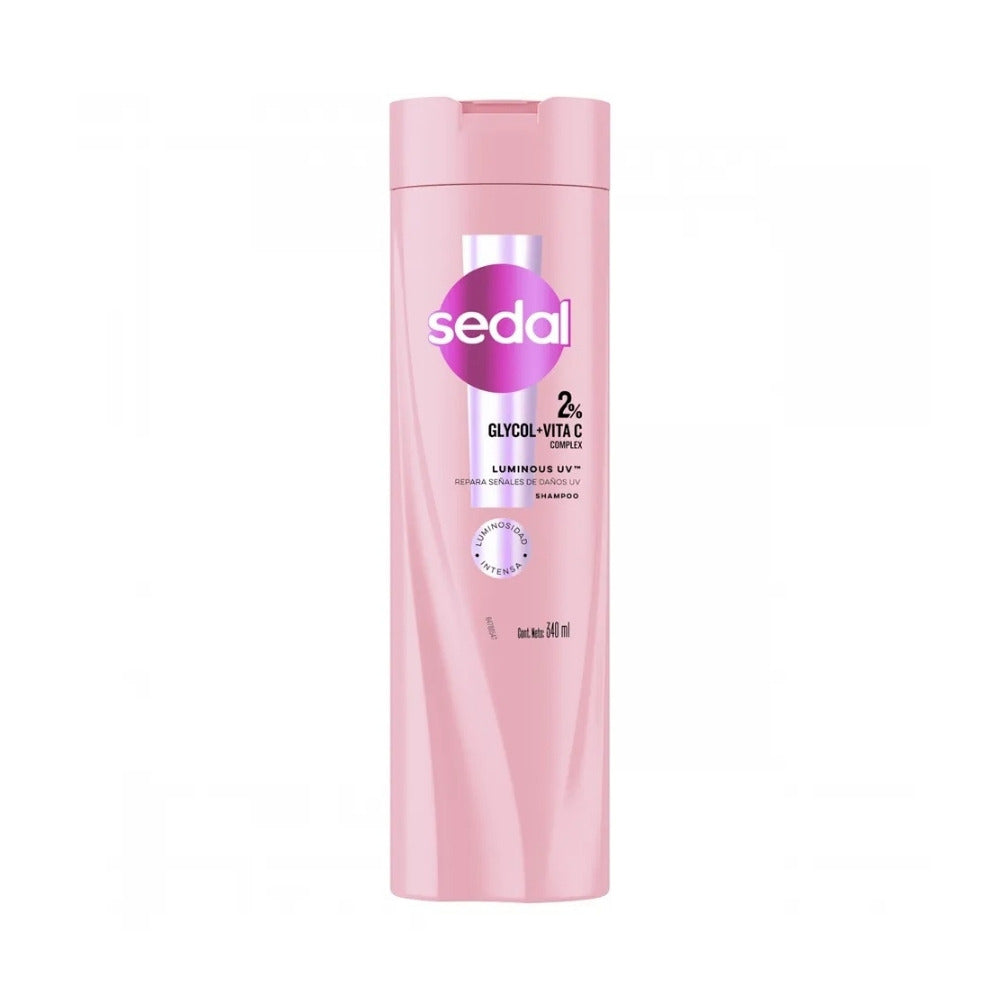 SHAMPOO SEDAL LUMINOSO UV FRASCO 340 ML