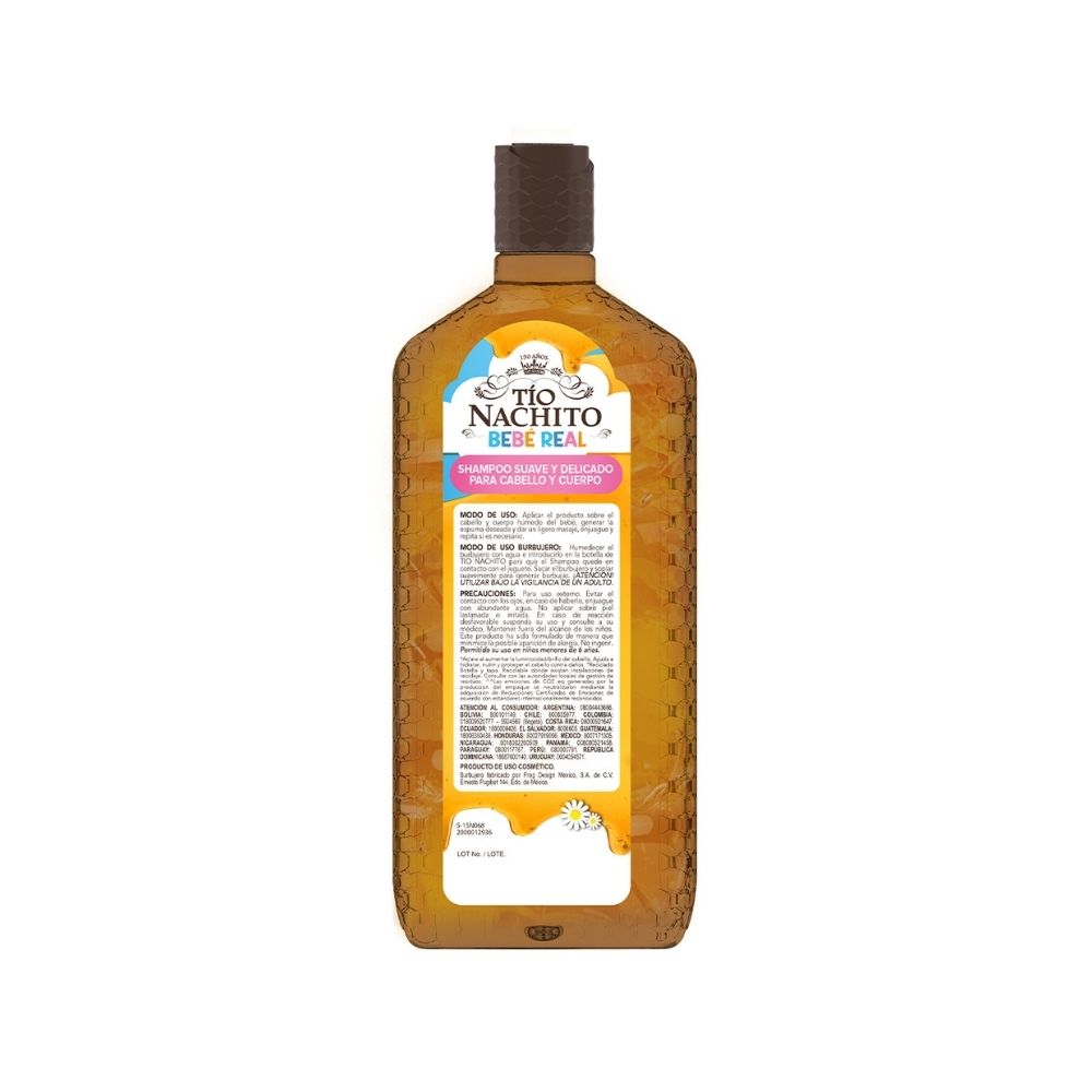 SHAMPOO TIO NACHITO JALEA REAL+MANZANILLA CAJA 400 ML