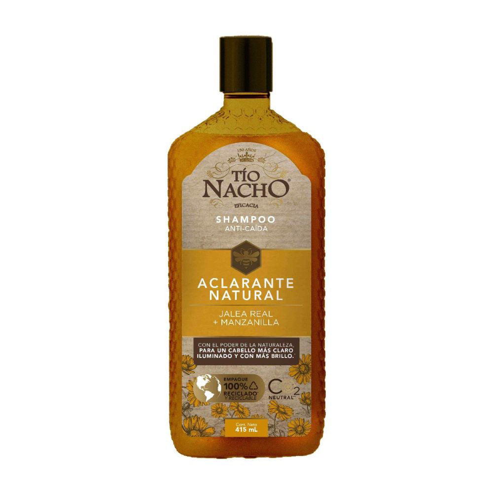 SHAMPOO TIO NACHO ACLARANTE FRASCO 415 ML