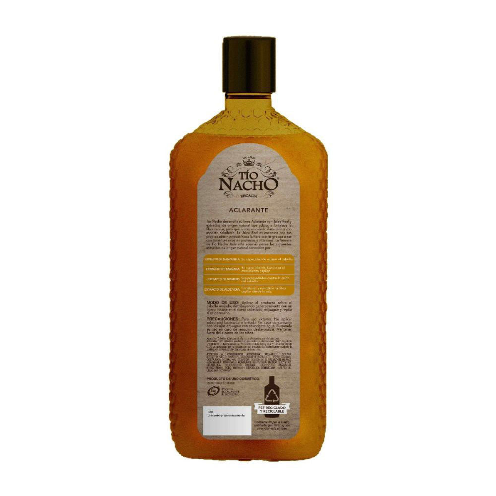 SHAMPOO TIO NACHO ACLARANTE FRASCO 415 ML