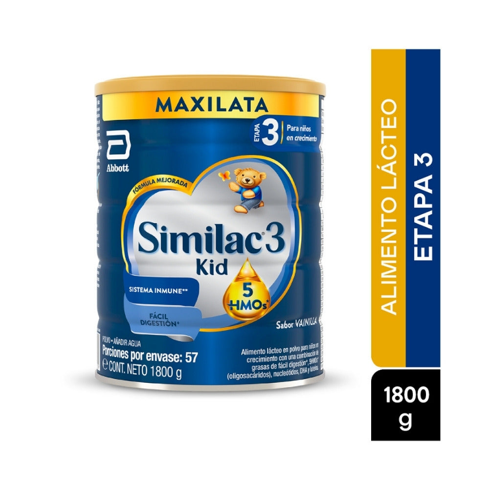 SIMILAC ETAPA 3 5HMOS POLVO LATA 1800 G