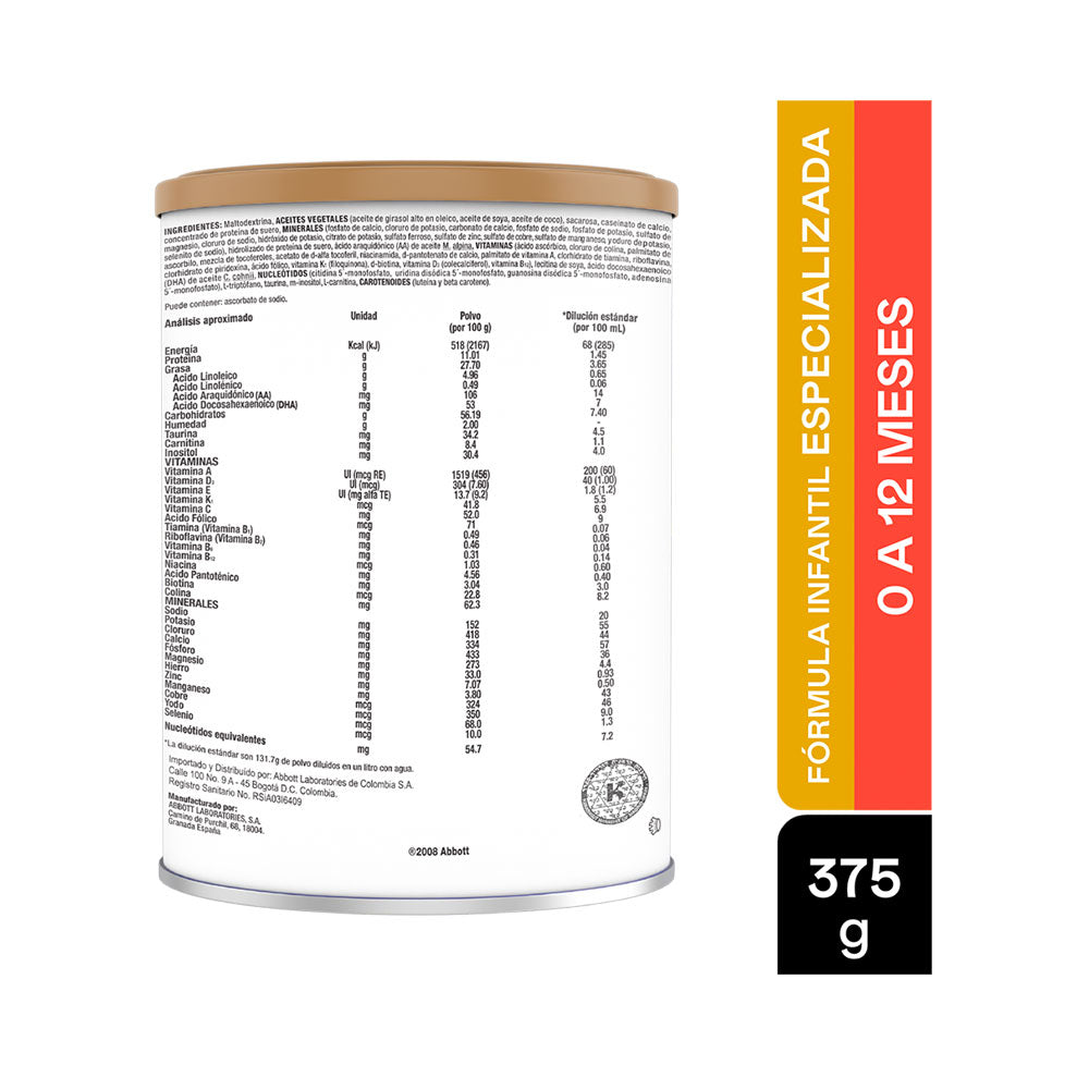 SIMILAC SENSITIVE SL I-Q POLVO LATA 375 G