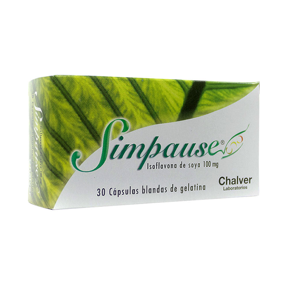 SIMPAUSE CAPSULAS 100 MG CAJA X 30 UNDS