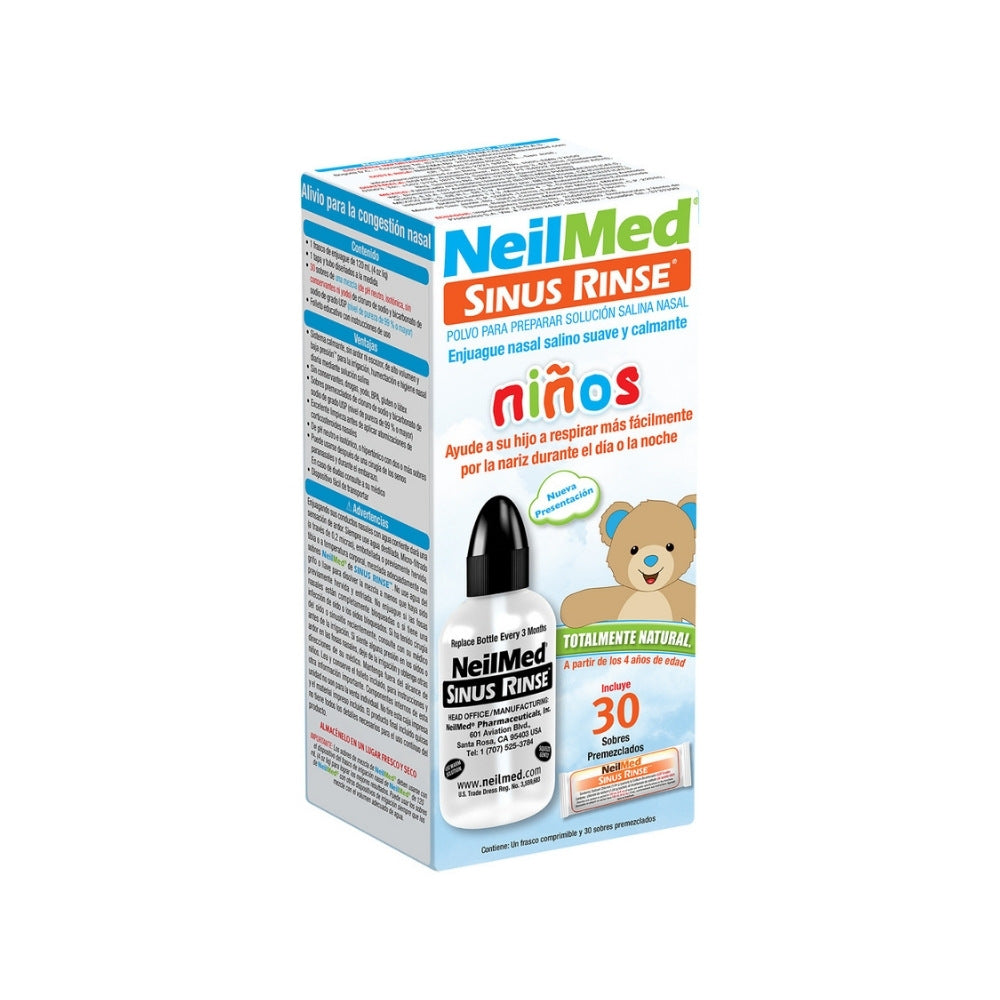 SINUS RINSE KIT PEDIATRICO SOBRES CAJA X 30 UNDS