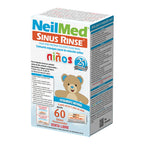 SINUS RINSE REFILLS PEDIATRICO POLVO 0.9% CAJA X 60 SOBRES