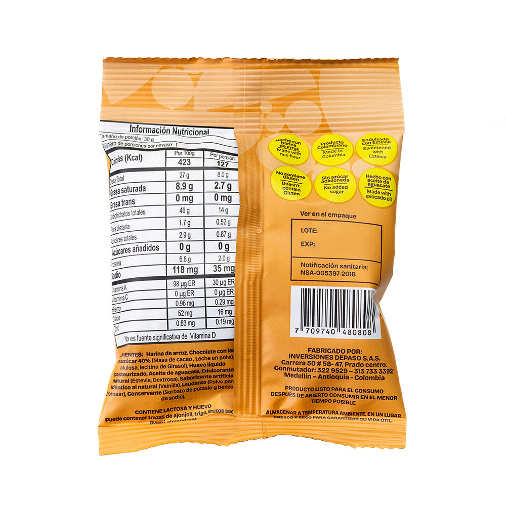 SNACK BITTY COOKIELAND VAINILLA BOLSA 30 G