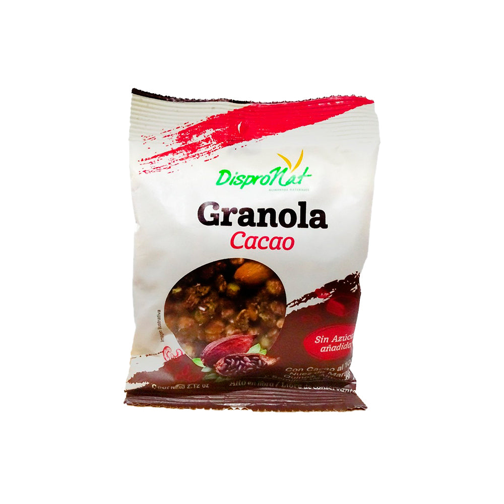 SNACK DISPRONAT CACAO BOLSA 60 G