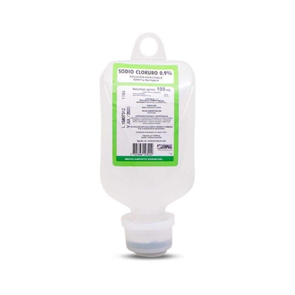 SODIO CLORURO CORPAUL SOLUCION 0.09 FRASCO 100 ML