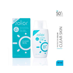 Solor Clear Skin Protector Solar Spf 50+ Frasco 50 Ml