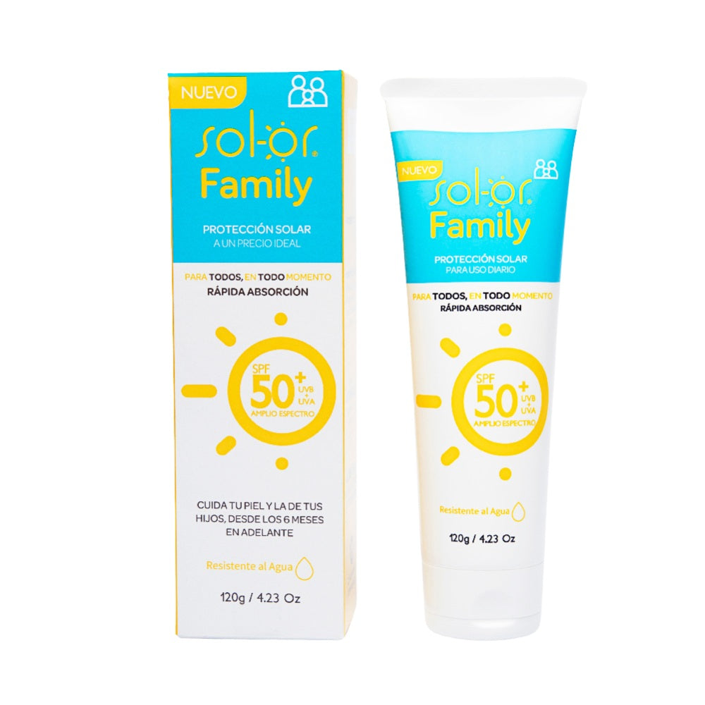 SOLOR FAMILY PROTECTOR SOLAR SPF 50+ TUBO 120 G