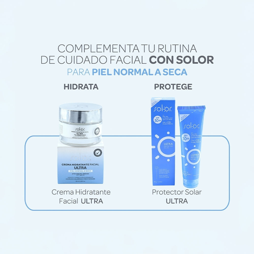 SOLOR ULTRA CREMA HIDRATANTE FRASCO 50 ML