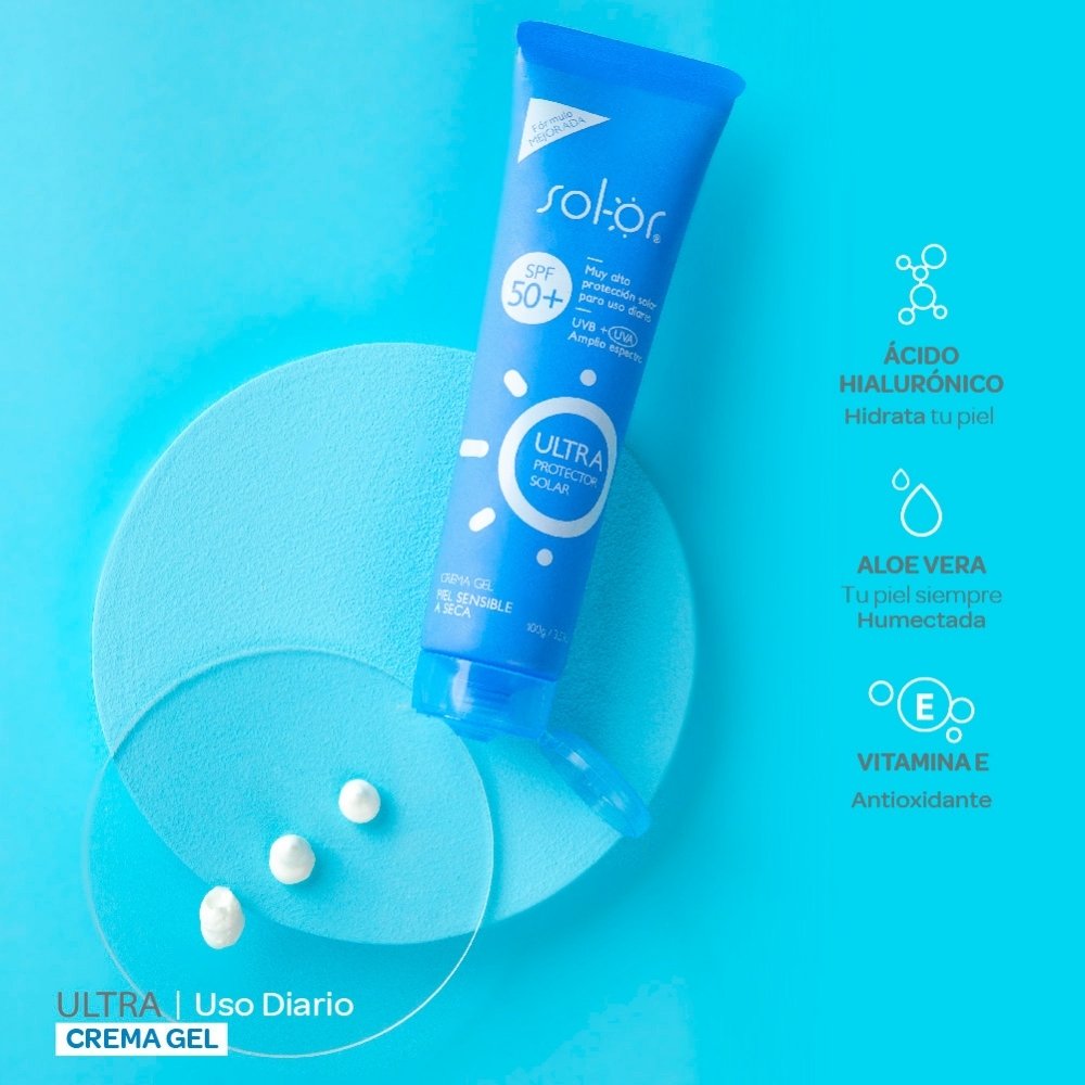 SOLOR ULTRA LUMINATE N/S SPF 50 CAJA 100 G