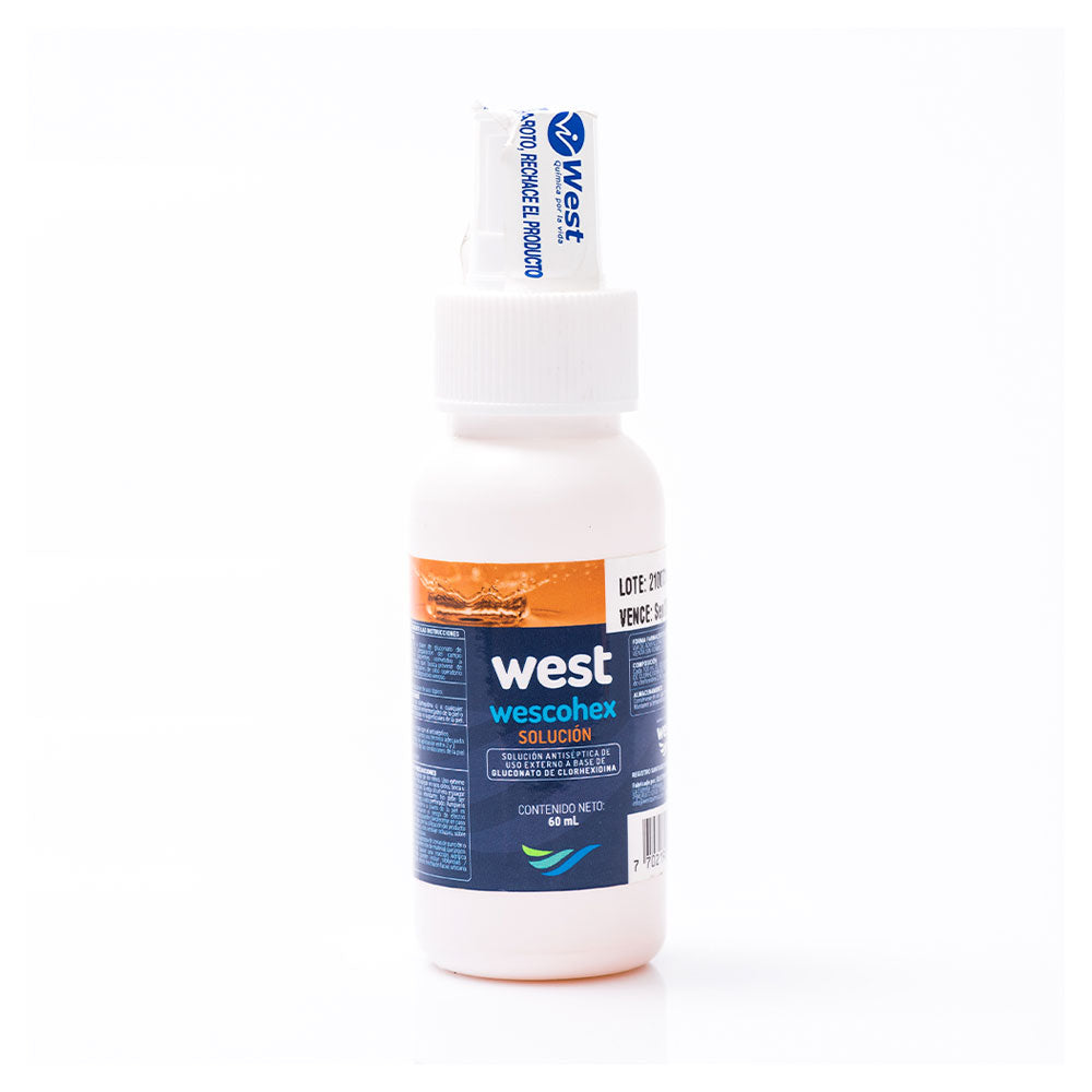 SOLUCION TOPICA WESCOHEX WEST 20% FRASCO 60 ML