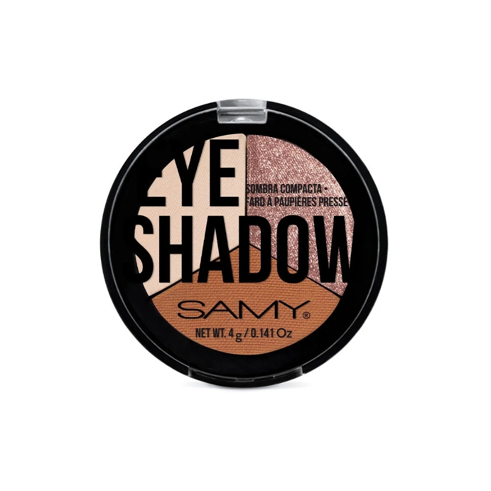 SOMBRA COMPACTA TRÍO SAMY N 20 PRETTY PEACH CAJA 4 G