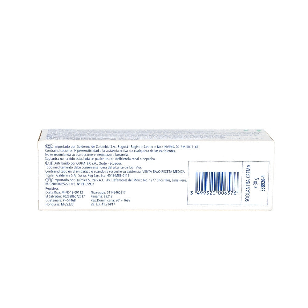 SOOLANTRA CREMA 1 % CAJA 30 G