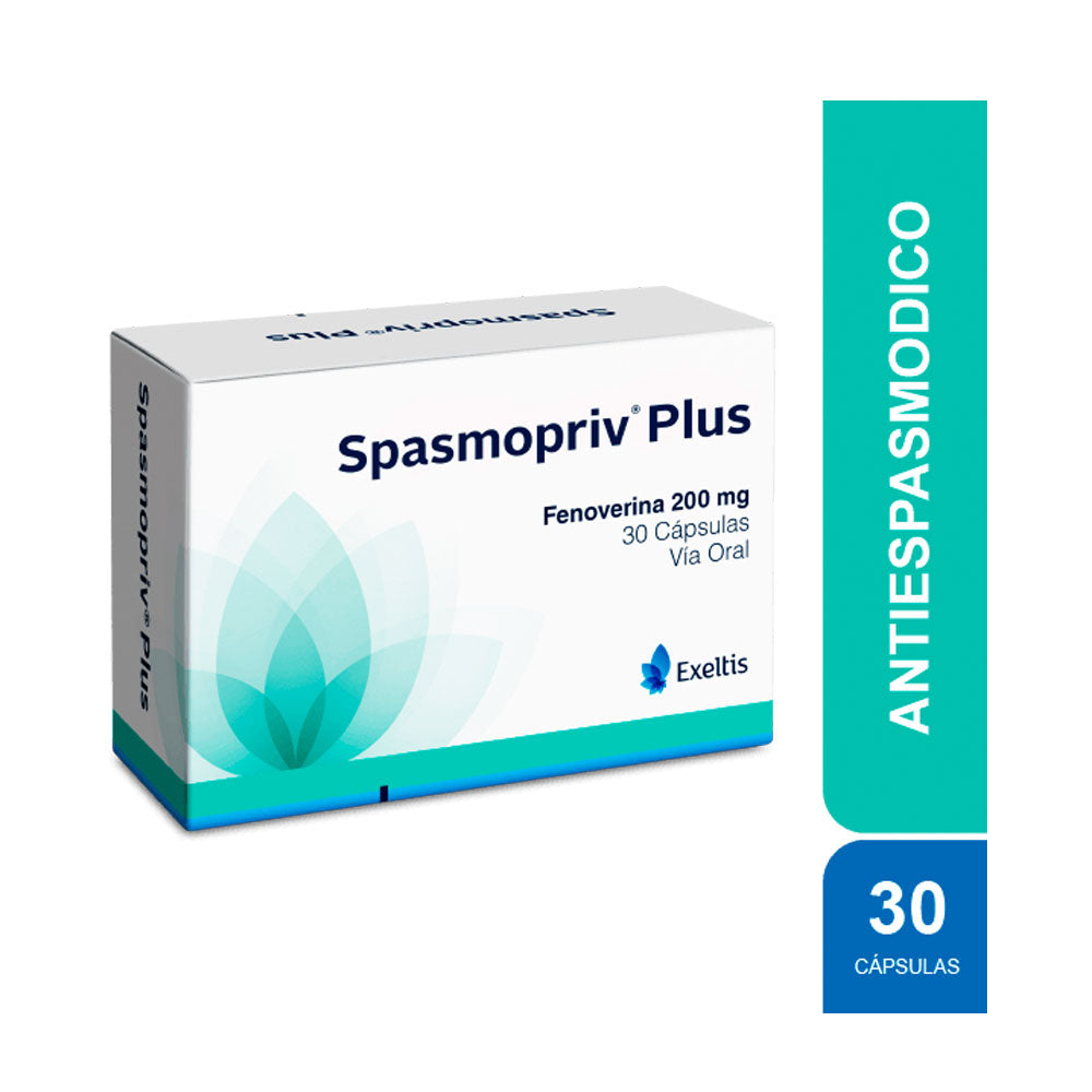 SPASMOPRIV PLUS CAPSULAS CAJA X 30 UNDS
