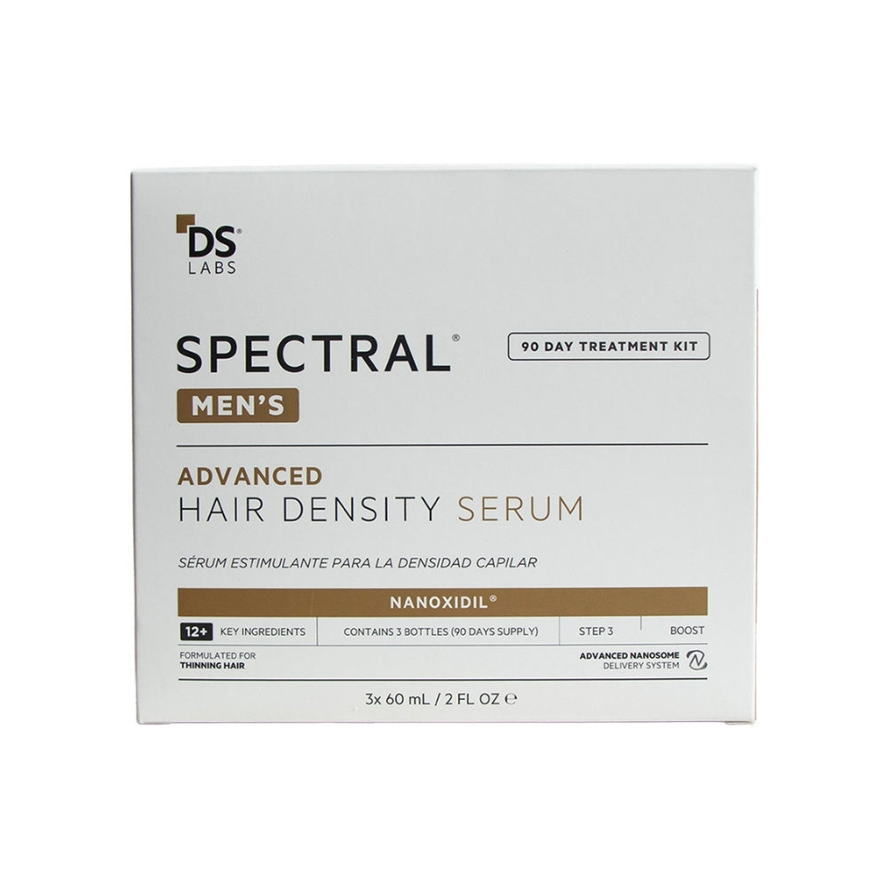 SPECTRAL MEN'S HAIR DENSITY SERUM CAJA 3 X 60ML