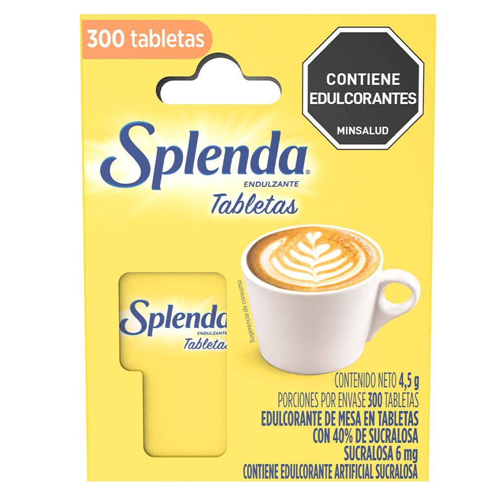 SPLENDA SUCRALOSA TABLETAS CAJA X 300 UNDS