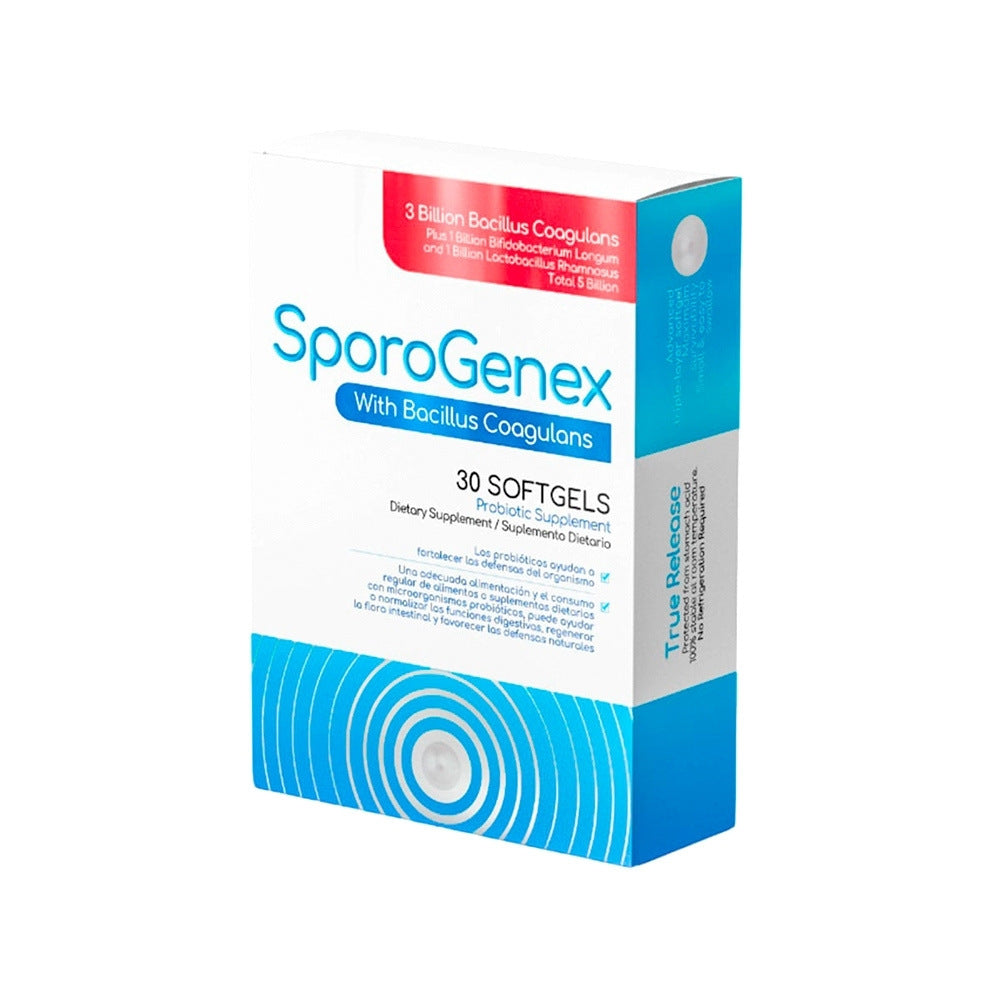SPOROGENEX CAPSULAS BLANDAS CAJA X 30 UNDS