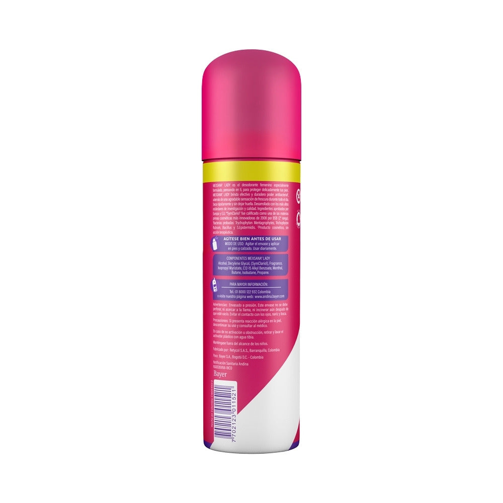 SPRAY MEXSANA LADY PIES FRASCO 260 ML
