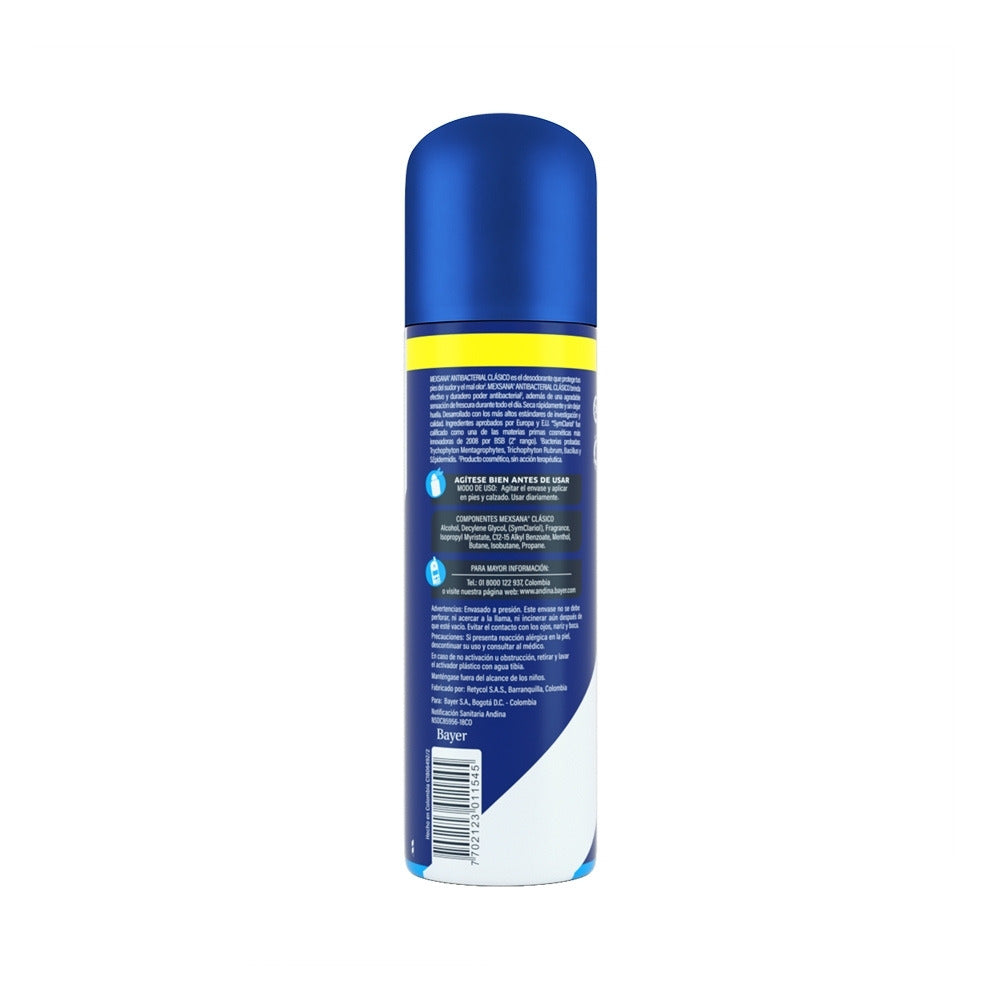 SPRAY MEXSANA PIES ANTIBACTERIAL FRASCO 260 ML