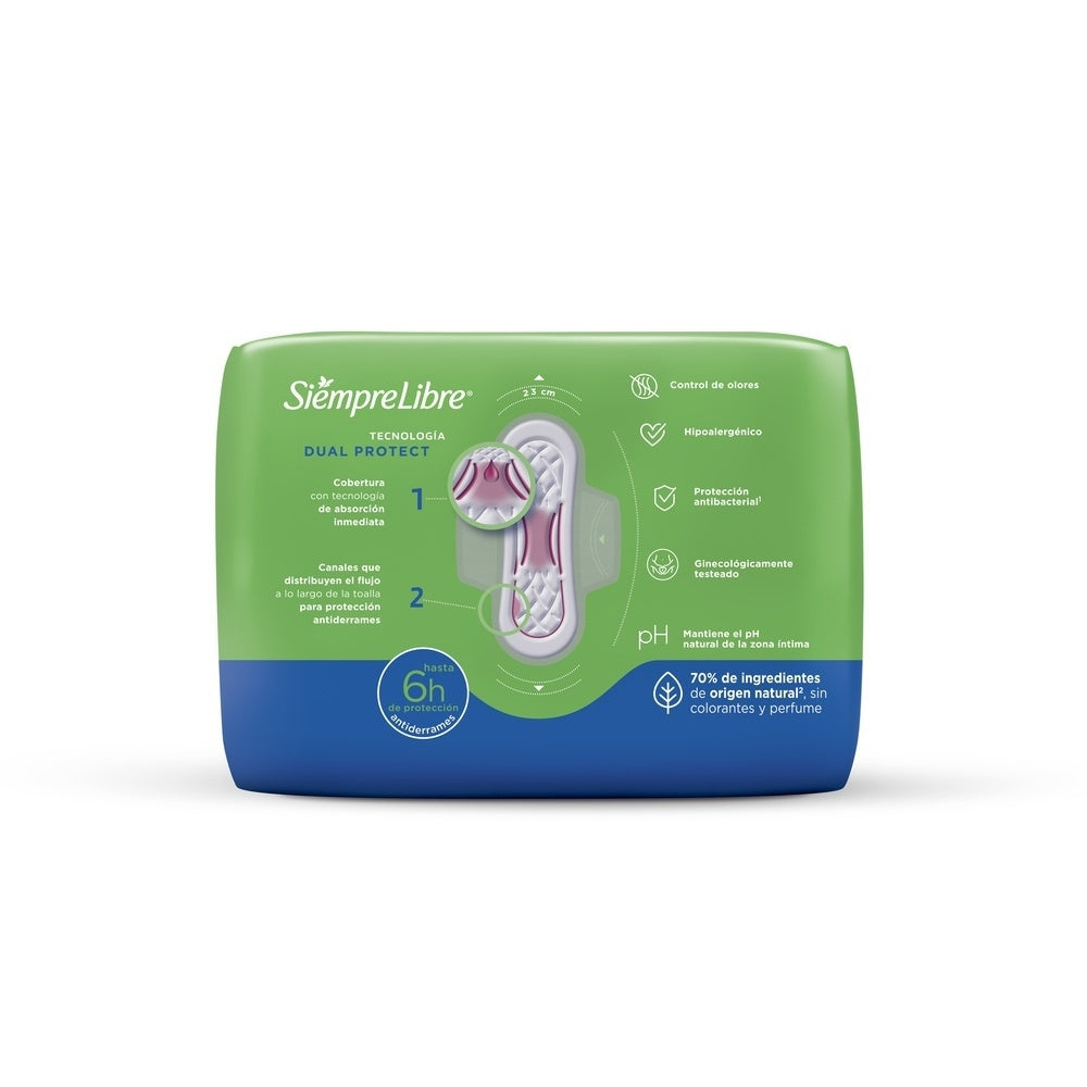 STAYFREE NORMAL CON ALAS TOALLAS BOLSA X 10 UNDS