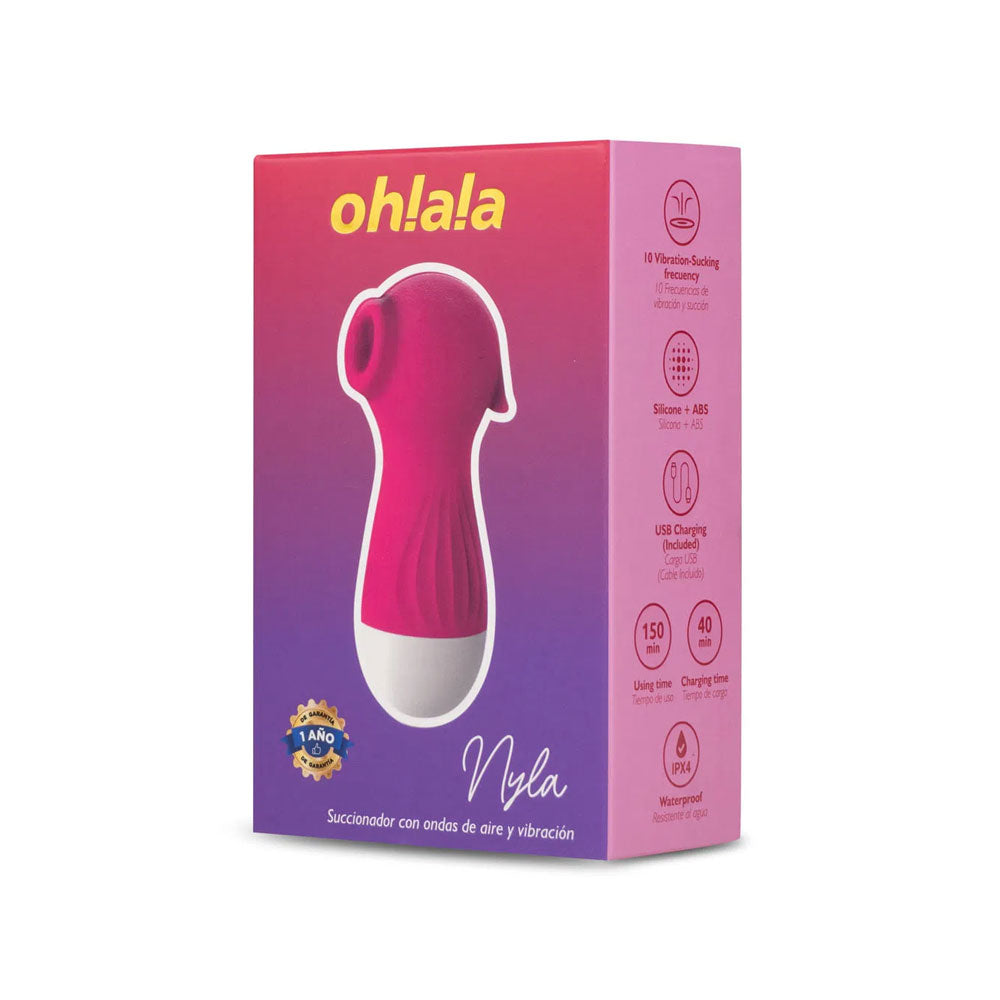 SUCCIONADOR NYLA FUCSIA CAJA X 1 UND