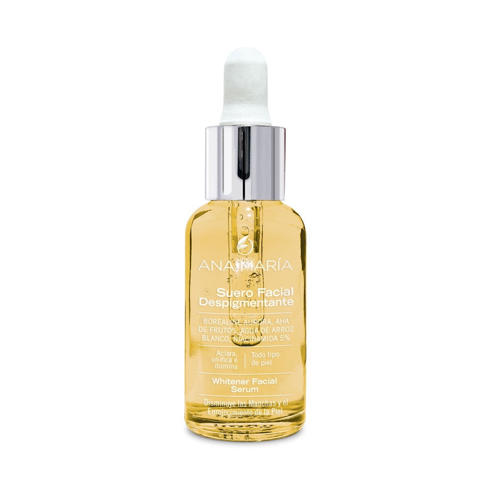 SUERO FACIAL DESPIGMENTANTE ANA MARI FRASCO DE VIDRIO 30 ML